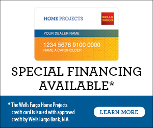 Well Fargo Financing Graphic